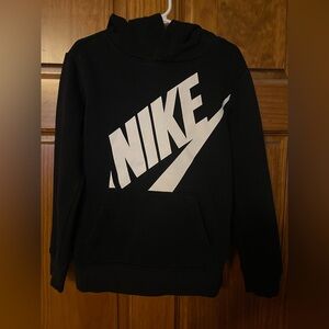 Nike boys Black and White Logo Sweatshirt